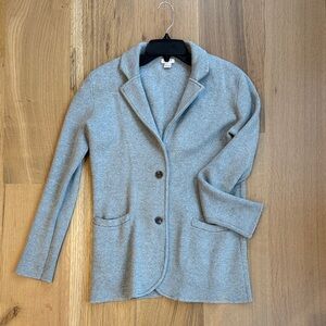 J.CREW Gray Women's Sweater Blazer